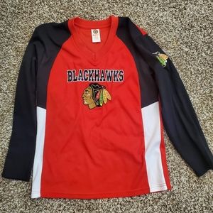 Vintage NHL Kids Athlete Chicago Blackhawks Youth Jersey Size (14/16)